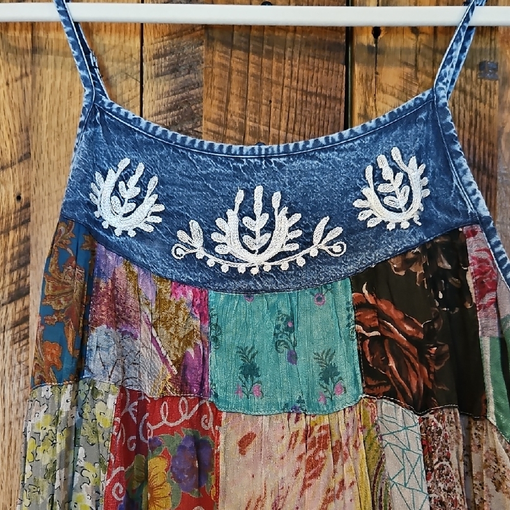 248 Young Threads Colorful Patchwork Spaghetti St… - image 2